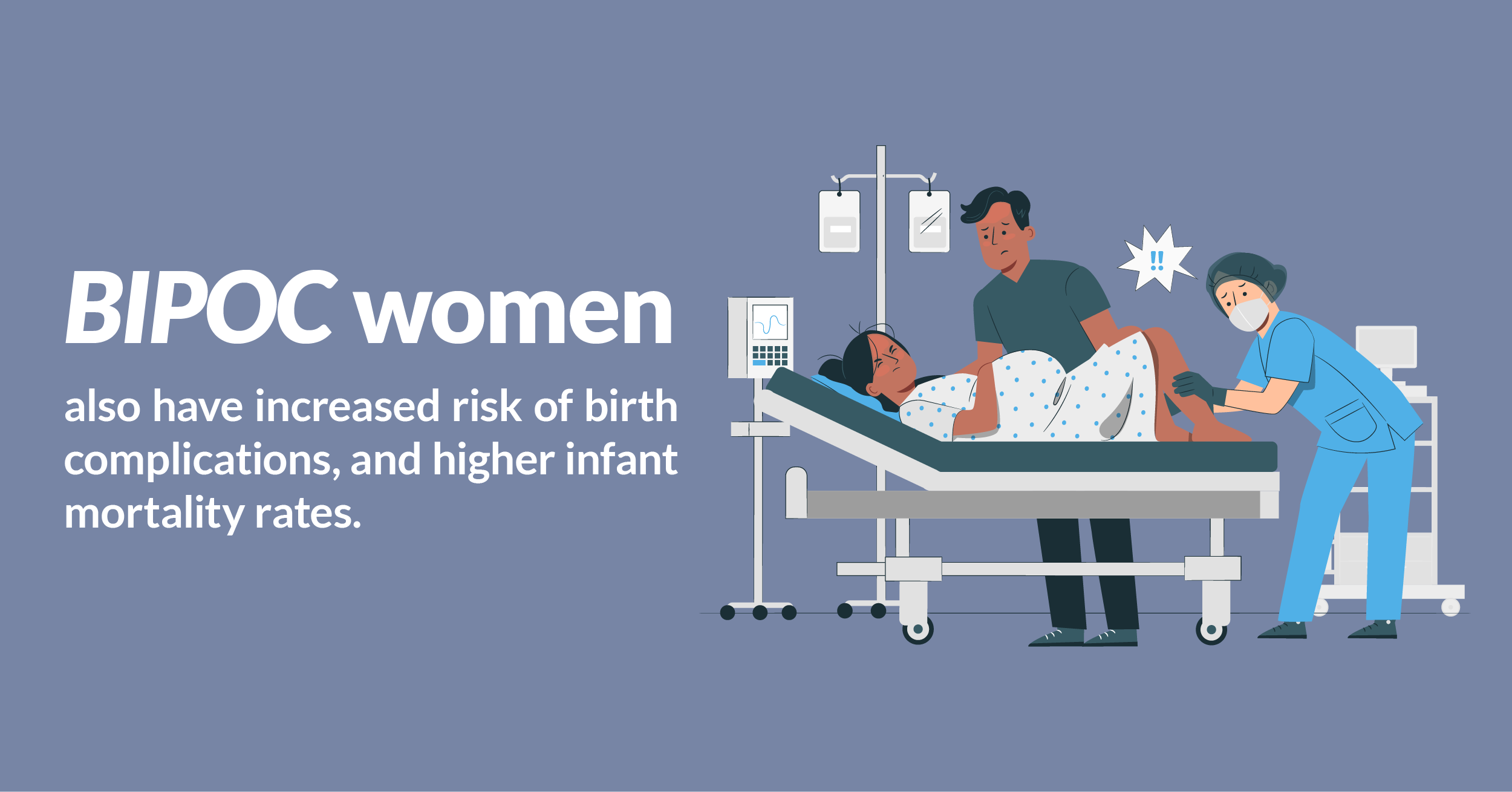 bipoc increased birth complications